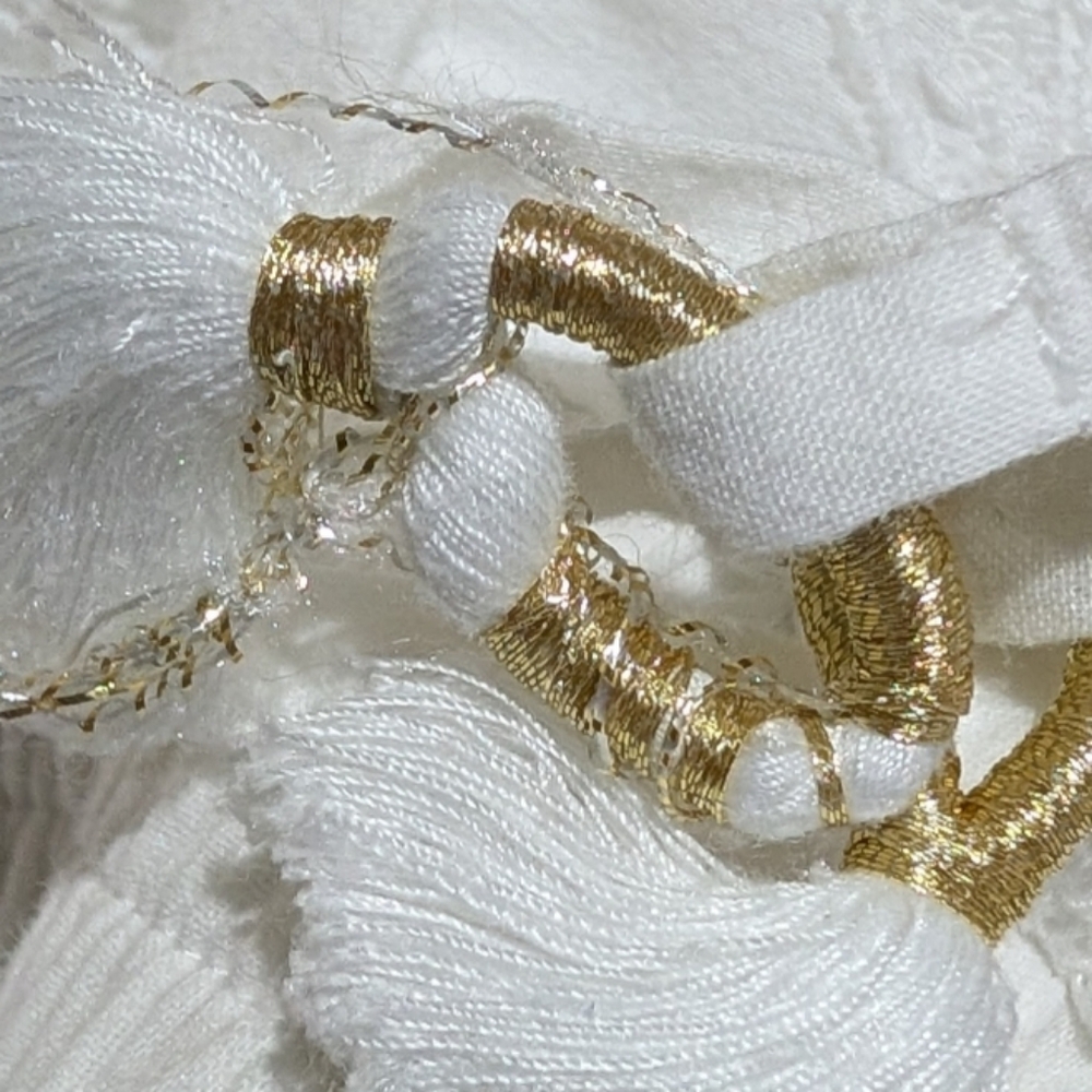 🌴 Lilly Pulitzer White Embroidered Scallop Hem Shorts – Size L - Picture 6 of 11